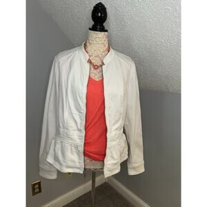 LOT x 3 Women’s Sz XL Lilly Pulitzer Kate Spade WHBM Jacket Necklace Top